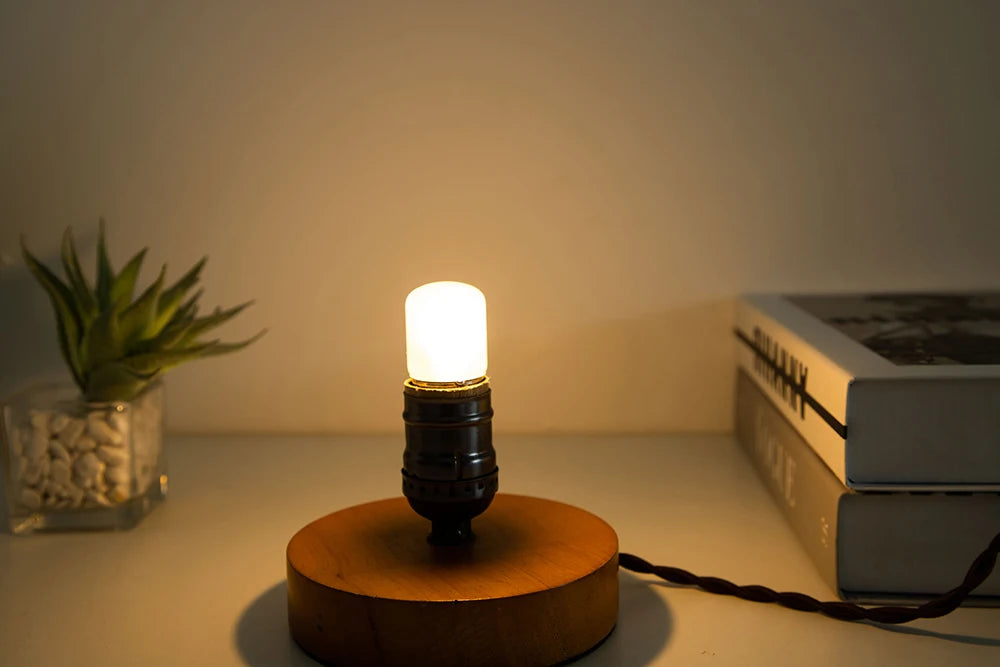 T28 Tubular Led Bulb E27 220V E26 110V 1W Frosted Dimmable Light Bulbs Living Room Pendent Decoration Night Light Replace Source