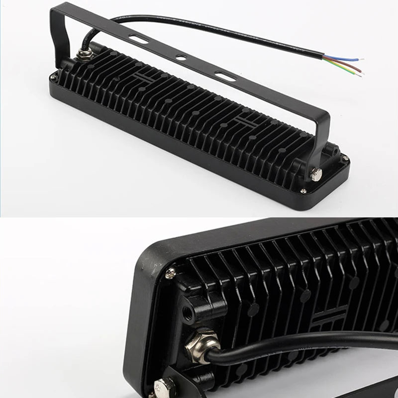 Outdoor LED Flood Light 220V 50W Waterproof Projector Reflector Spotlight Exterior Construction Housing Garage Gate Lamp