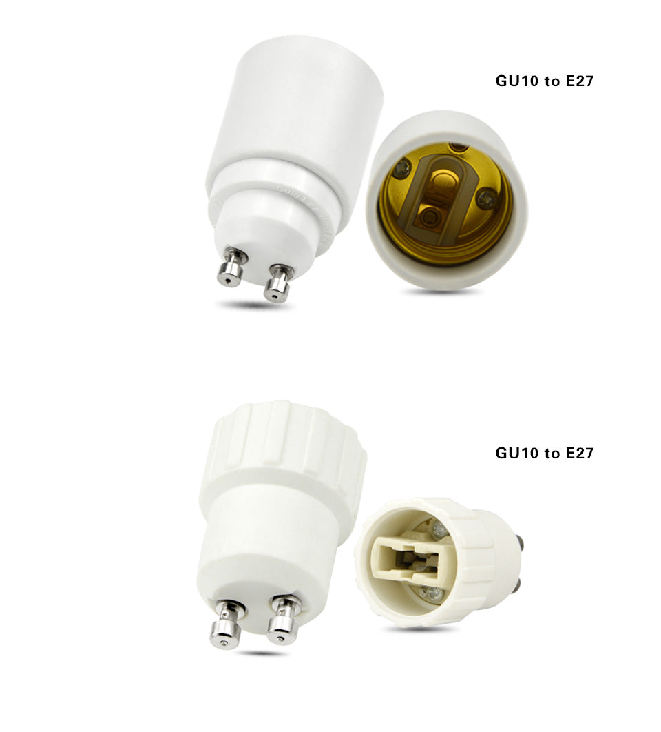 E27 1PCS Lamp Base Lamp Holder Converter Socket Adapter For E14 G9 E12 B22 G4 MR16 GU10 LED Corn Bulb light