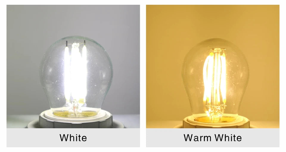 2W 4W 6W 8W E27 E14 Retro Edison LED Filament Bulb Lamp 220V-240V Light Bulb C35 G45 A60 ST64 G80 G95 G125 Glass Vintage Bulb