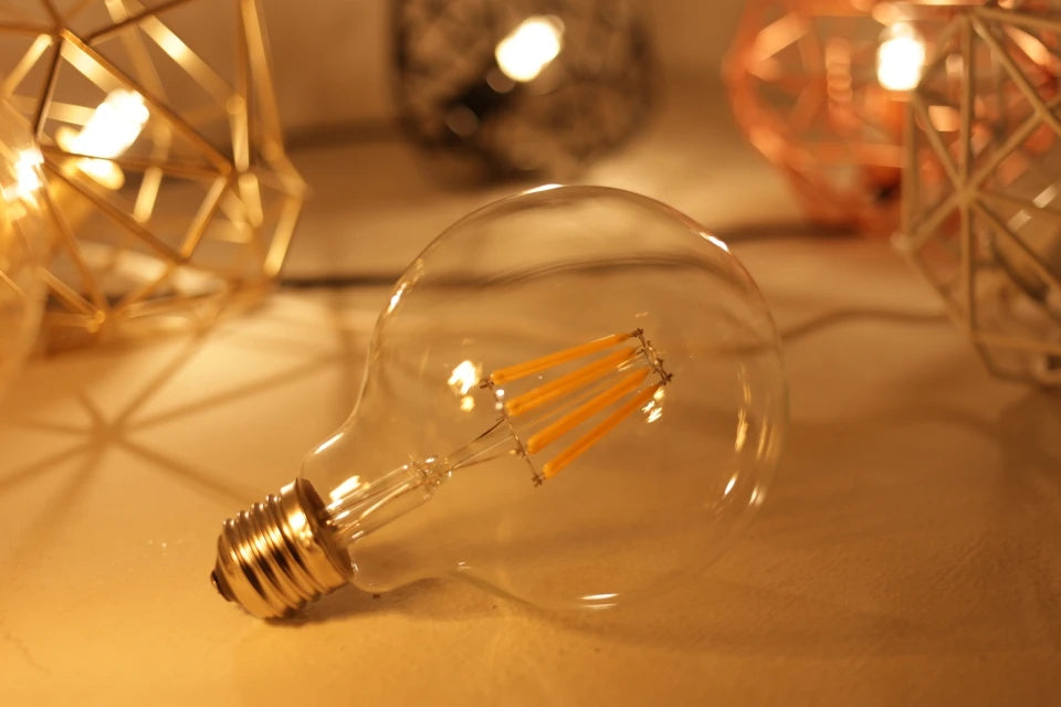 2W 4W 6W 8W E27 E14 Retro Edison LED Filament Bulb Lamp 220V-240V Light Bulb C35 G45 A60 ST64 G80 G95 G125 Glass Vintage Bulb