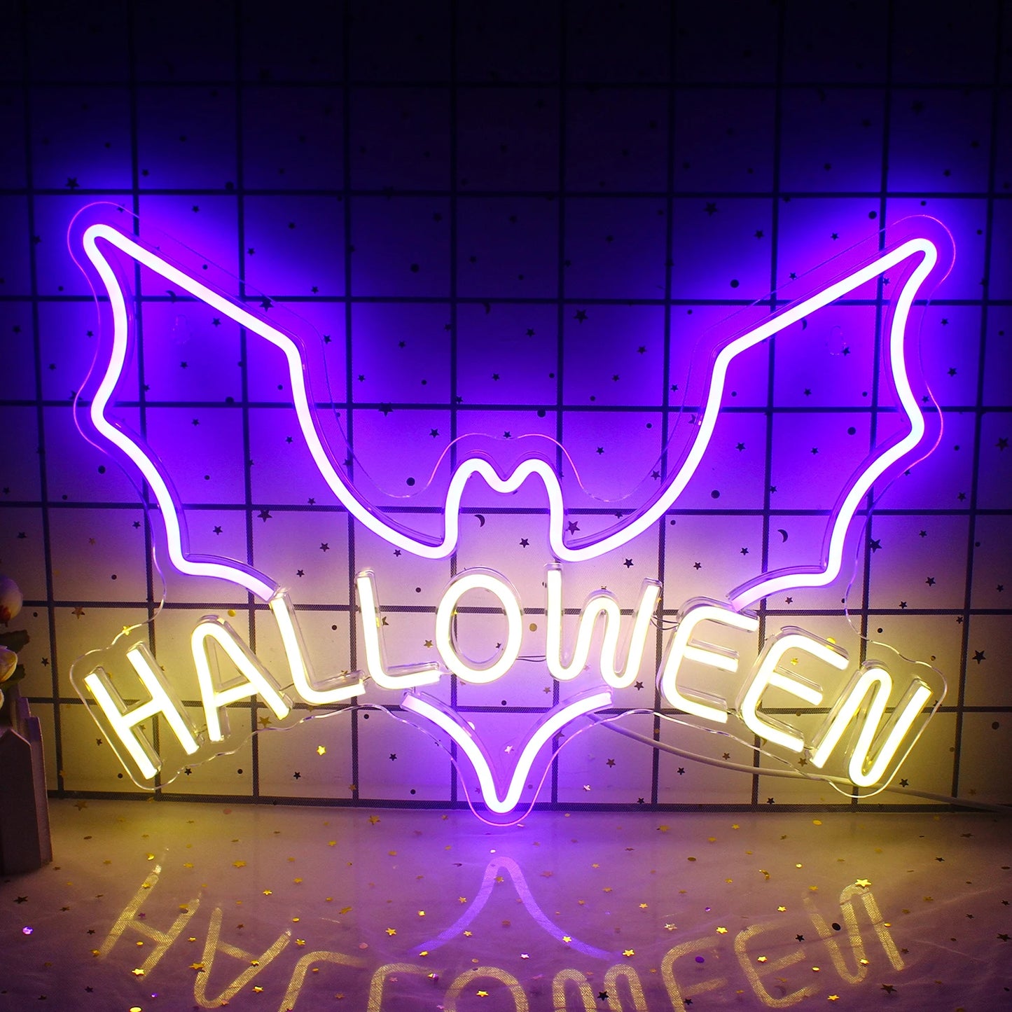 Pumpkin Halloween Neon Signs Lantern Led Light Up Sign USB Powered Home Party Bedroom Decoration Spooky Boo Neon Wall Decor Lamp