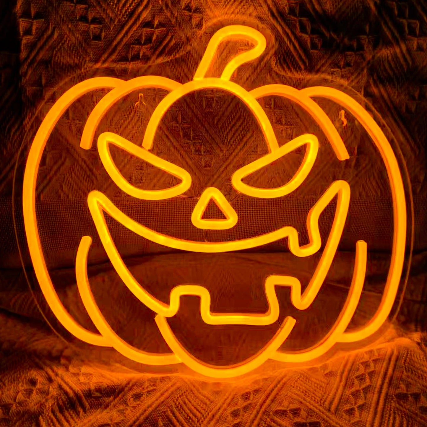 Pumpkin Halloween Neon Signs Lantern Led Light Up Sign USB Powered Home Party Bedroom Decoration Spooky Boo Neon Wall Decor Lamp