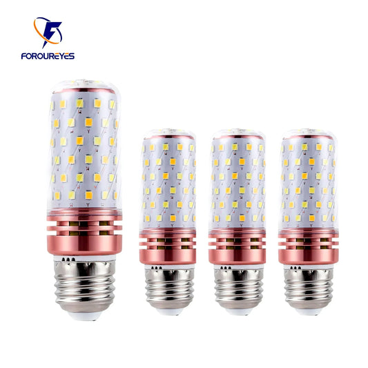 4pcs Energy Efficient LED Corn Bulbs E14 E27 85-265V 12W 16W No Flicker SMD2835 Home Lighting Indoor Light Decor Bright Bulbs