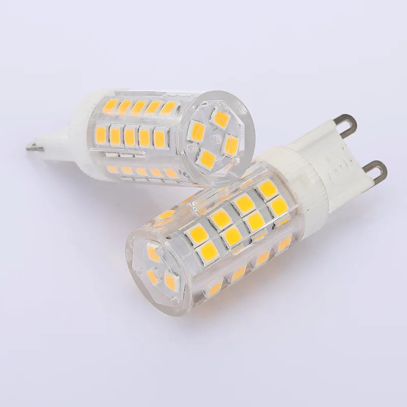 GANRILAND G9 LED Lamp Bulb E14 220V LED Corn Bulb 3W 5W 3000K 6000K Silica Gel Bombilla Tubular Replace Halogen Chandelier Light