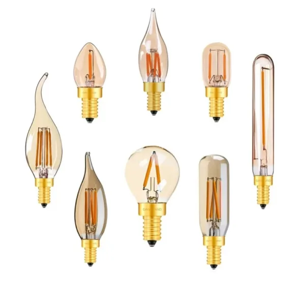 Upgrade Your Lighting Game with Retro Vintage E14 Dimmable LED Filament Light Bulbs