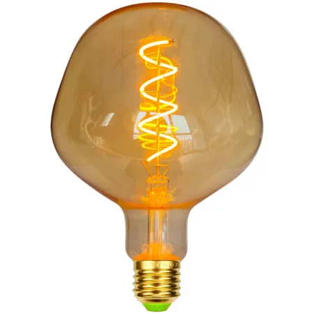 Illuminate Your Space with Waterdrop Spiral Filament G125 Big Globe Bulb